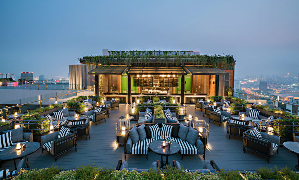 ABar Rooftop - rooftop bar at Bangkok Marriott Marquis Queen's Park ...